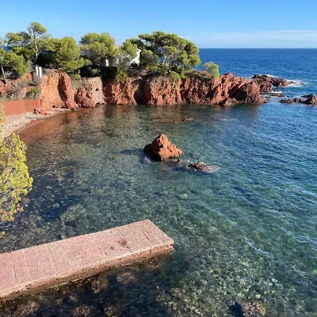 Cap Esterel Agay Saint Raphael Vue Coeur Du Site Piscine Golf Mer Studio 4 Personnes Chez Magali Exterior photo